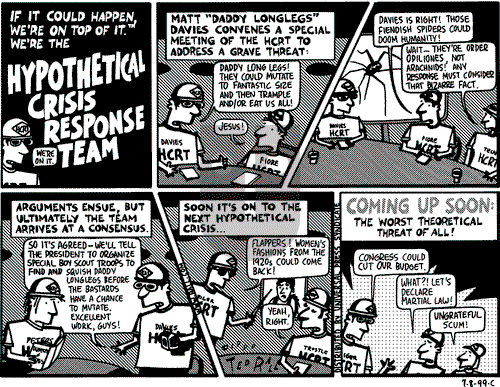 Ted Rall on Wednesday July 14, 1999 Comic Strip