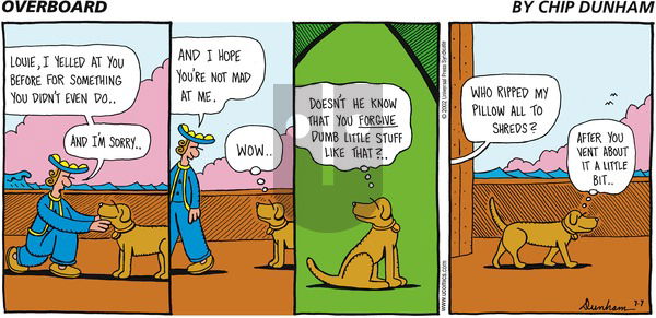 Overboard on Sunday July 7, 2002 Comic Strip