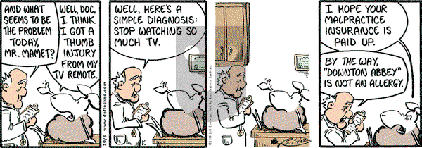 DeFlocked on Thursday October 9, 2014 Comic Strip