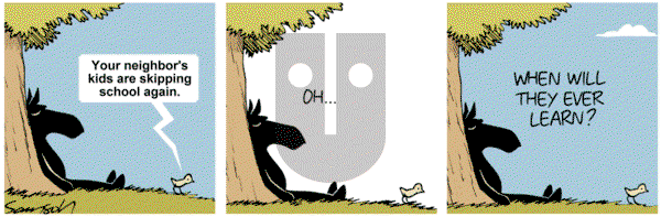 Dark Side of the Horse on Friday March 8, 2019 Comic Strip
