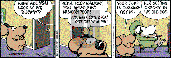 DeFlocked on Tuesday May 31, 2016 Comic Strip