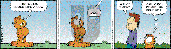 Garfield on Tuesday March 6, 2018 Comic Strip