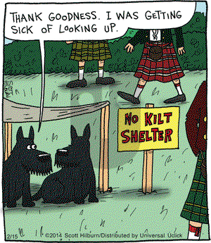 The Argyle Sweater on Saturday February 15, 2014 Comic Strip