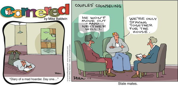 Cornered on Sunday November 8, 2015 Comic Strip
