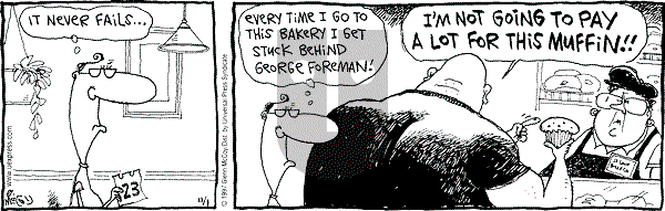 The Duplex on Saturday November 1, 1997 Comic Strip
