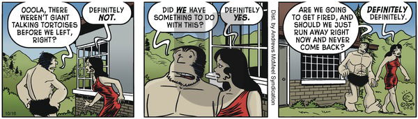 Alley Oop on Wednesday October 16, 2019 Comic Strip