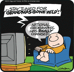 Ziggy on Tuesday April 14, 2015 Comic Strip