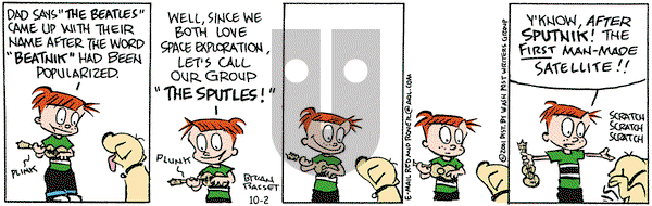 Red and Rover on Tuesday October 2, 2001 Comic Strip