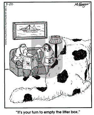 Close to Home on Tuesday April 9, 1996 Comic Strip