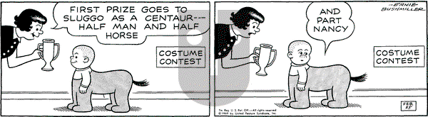 Nancy on Tuesday February 25, 1969 Comic Strip