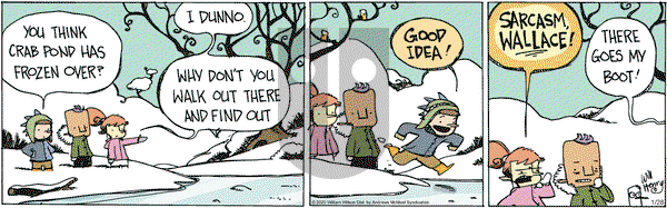 Wallace the Brave on Tuesday January 28, 2020 Comic Strip