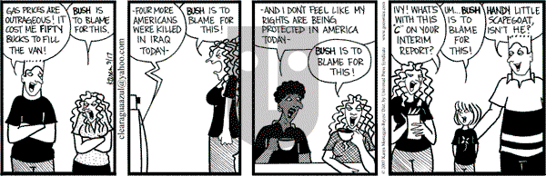 Clear Blue Water on Monday September 17, 2007 Comic Strip