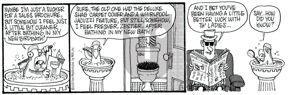 Monty on Tuesday October 23, 2007 Comic Strip