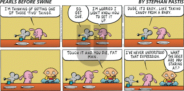 Pearls Before Swine on Sunday April 20, 2008 Comic Strip