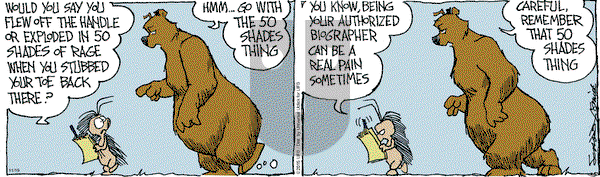 The Grizzwells on Thursday November 19, 2015 Comic Strip