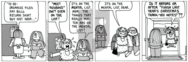 Cathy Classics on Monday October 13, 1997 Comic Strip