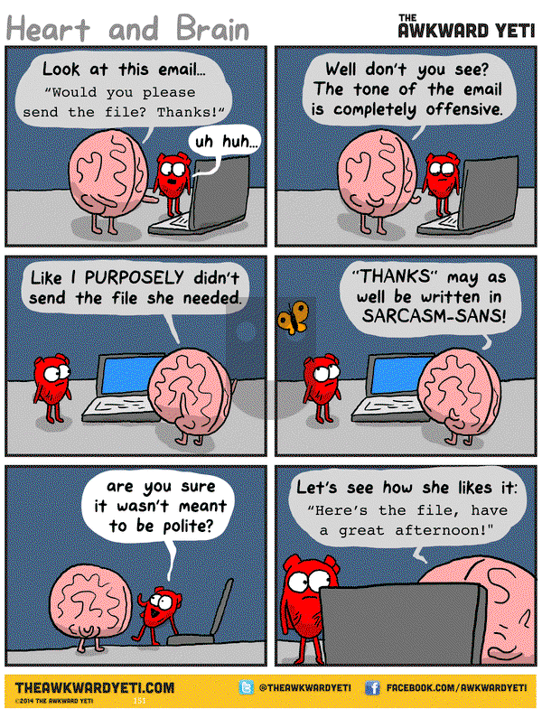 The Awkward Yeti on Saturday June 20, 2015 Comic Strip
