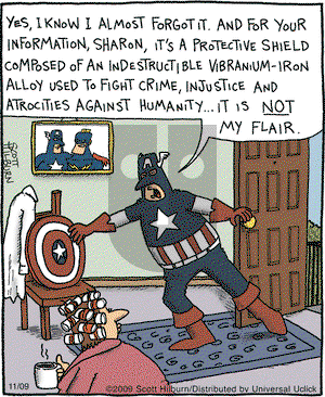 The Argyle Sweater on Monday November 9, 2009 Comic Strip