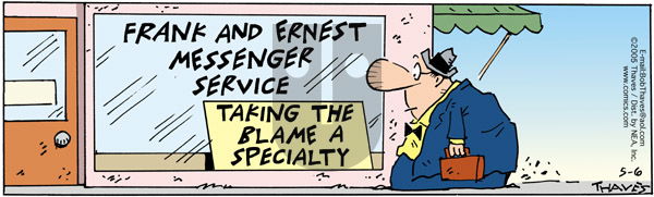 Frank and Ernest - Friday May 6, 2005 Comic Strip