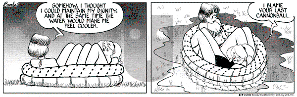 9 Chickweed Lane on Friday August 9, 2002 Comic Strip