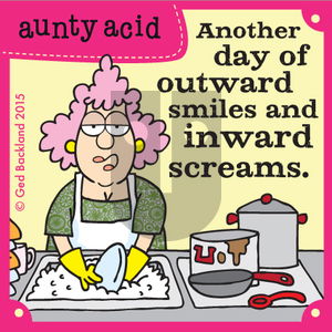 Aunty Acid on Sunday January 4, 2015 Comic Strip