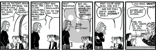 Clear Blue Water on Saturday May 8, 2004 Comic Strip