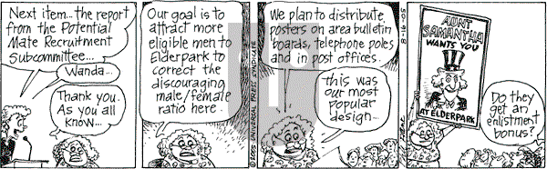 The Elderberries on Tuesday August 16, 2005 Comic Strip