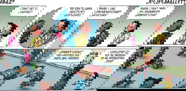 Frazz on Sunday January 30, 2005 Comic Strip