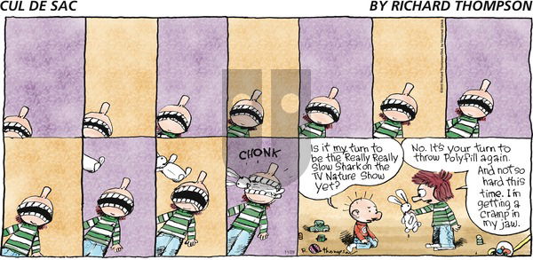 Cul de Sac on Sunday November 29, 2015 Comic Strip