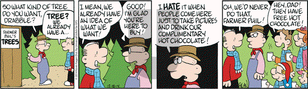 Drabble on Thursday December 18, 2014 Comic Strip