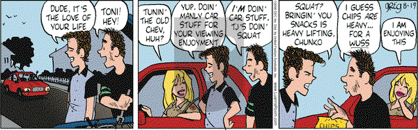 Luann on Tuesday August 19, 2008 Comic Strip