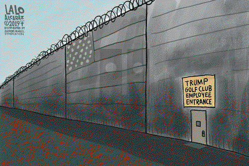 Lalo Alcaraz on Monday February 11, 2019 Comic Strip