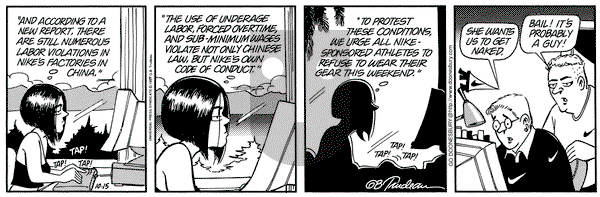 Doonesbury on Wednesday October 15, 1997 Comic Strip
