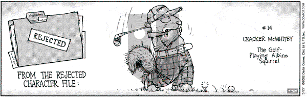 Get Fuzzy on Monday May 27, 2002 Comic Strip