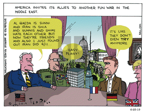 Ted Rall on Tuesday June 25, 2019 Comic Strip