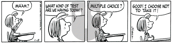 Peanuts on Monday January 8, 1979 Comic Strip