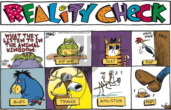Reality Check on Sunday August 11, 2019 Comic Strip