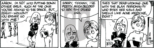 Luann on Thursday May 31, 1990 Comic Strip