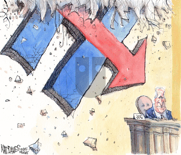 Matt Davies on Monday September 14, 2015 Comic Strip