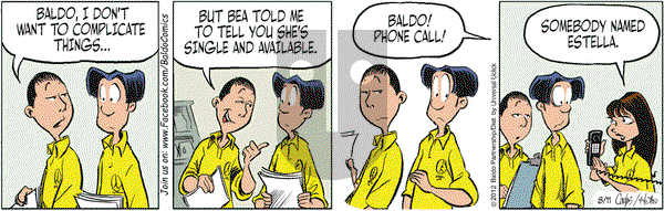 Baldo on Saturday August 11, 2012 Comic Strip