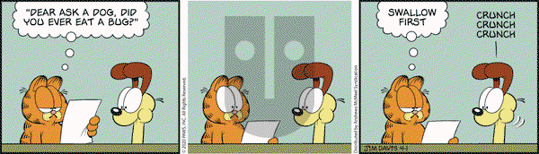 Garfield on Wednesday April 1, 2020 Comic Strip