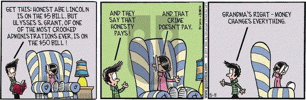Grand Avenue on Saturday May 11, 2013 Comic Strip