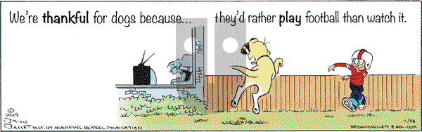 Red and Rover on Thursday November 28, 2019 Comic Strip