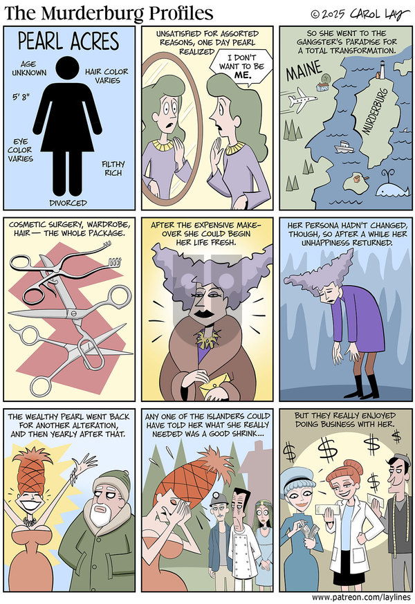 Lay Lines on Monday April 28, 2025 Comic Strip