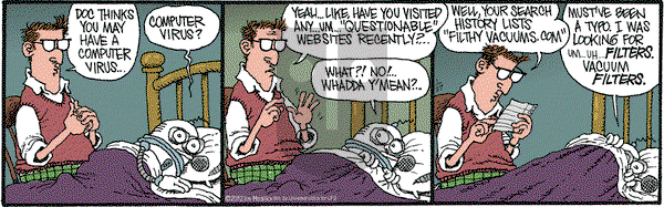 Monty on Friday January 27, 2012 Comic Strip