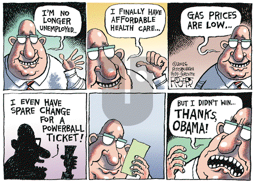 Rob Rogers on Thursday January 14, 2016 Comic Strip