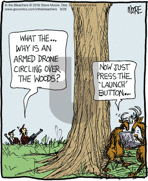 In the Bleachers on Monday September 26, 2016 Comic Strip