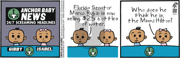 La Cucaracha on Wednesday February 27, 2013 Comic Strip