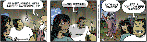 Alley Oop - Friday February 1, 2019 Comic Strip