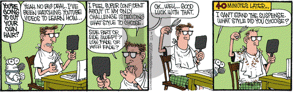Monty on Saturday July 11, 2020 Comic Strip